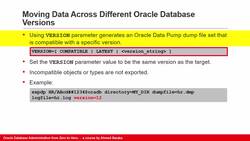 Oracle Database Administration from Zero to Hero - Using Oracle Data Pump (Part 3 of 3) Instructional Video