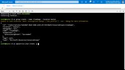 AZ-204 Developing for Microsoft Azure Exam Prep - DEMO: Creating a Web Application in Command Line Interface (CLI) Instructional Video