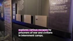 London exhibition chronicles 'Great Escape' and other WWII prisoner breakouts News Clip