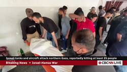 Israeli attacks intensify in Gaza News Clip