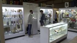 CLEAN : Tiny Bronte book, unseen for a century, goes on sale in New York News Clip