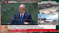 Netanyahu attacks UN as “anti-Israel Flat Earth Society” News Clip