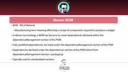 Apache Maven Beginner to Guru - Overview of Maven Bill of Materials (BOM) Instructional Video
