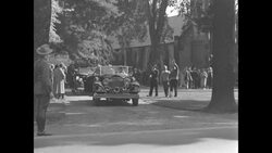 President Franklin Roosevelt and family in Hyde Park, NY News Clip