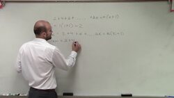 Prove by induction the sum formula Instructional Video