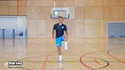 Fitness - High knee jumping Instructional Video