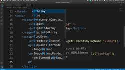 Video with JavaScript Instructional Video