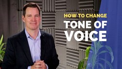How to Change Tone of Voice Instructional Video