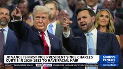 JD Vance is first vice president since 1933 to have facial hair News Clip