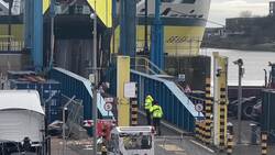 Two arrested after migrants found in back of lorry at ferry port News Clip