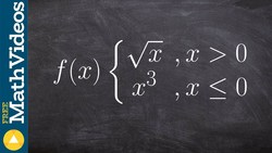 Learn the Steps to Graph Piecewise Functions Instructional Video