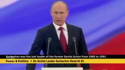 'I feel a sense of loss,' says former PM of Gorbachev News Clip