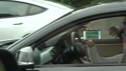 Fuel protests on the M4 motorway News Clip