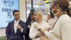 Sadiq Khan visits a cannabis dispensary and farm in Los Angeles News Clip