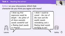 Developing your explanation of quotations from 'The Wonderful Wizard of Oz' Instructional Video