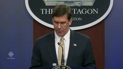 Mark Esper: U.S. is not seeking war with Iran News Clip