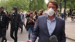 Thousands of people rallied in London's Hyde Park to say that Black Lives Matter News Clip