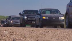 Fleeing Fort McMurray News Clip