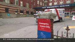 B.C. pressured to end drug decriminalization pilot News Clip