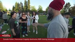 Singh leaves trail to grieve with Vancouver Filipino community News Clip