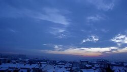 Cloudscape Dusk Stock Footage