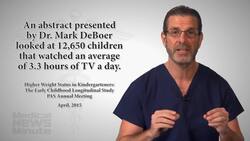 Kindergarteners and TV Time News Clip