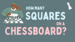 How Many Squares on a Chessboard Instructional Video