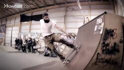 How to Do an Ollie Fakie Skateboarding Ramp Trick Instructional Video