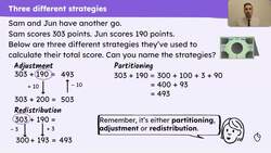 Choose the most efficient strategy to add two 3-digit numbers Instructional Video