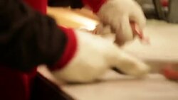 Making Candy Canes Stock Footage