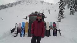 Overall Powder Boards - TransWorld SNOWboarding Powder Board Reviews 2018-2019 Instructional Video
