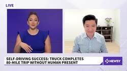 TuSimple Aims To Create Autonomous Freight Network Of Trucks News Clip
