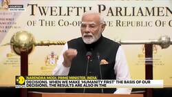 PM Modi's Historic Guyana Visit: Democracy And Humanity First Says PM Modi News Clip