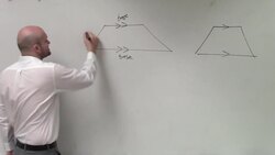 What is the difference of a trapezoid and an isosceles trapezoid Instructional Video