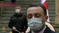 Thousands rally after Georgia arrests main opposition leader News Clip