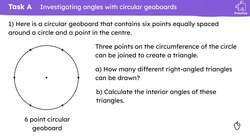 The angle in a semicircle is a right angle Instructional Video