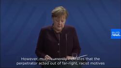 'Racism is a poison': Angela Merkel reacts to Hanau shisha bar murders News Clip