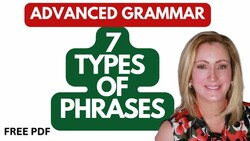 Types of Phrases | 7 Types | English Grammar | Syntax Instructional Video