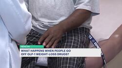 People who stop taking weight-loss medications gain back weight, studies show News Clip