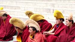 China, Tibet, Labrang Monastery Stock Footage