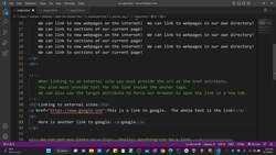 The Art of Doing - Web Development for Beginners - Anchor Tags Instructional Video
