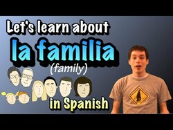 Learn Spanish - Family Members (beginner) Instructional Video