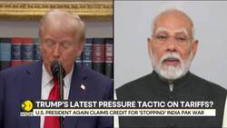 U.S. President Trump says he prevented nuclear war | India defies Trump's tariff trade News Clip