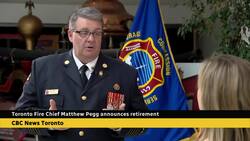 Toronto Fire Chief Matthew Pegg retires after 32 years of service News Clip