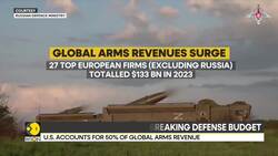 Wars And Rising Tensions Spark Global Demand For Arms, Sales Hit Record $632 Million | World News News Clip