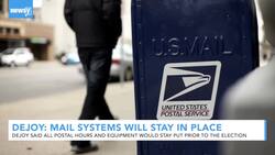 Postmaster General Announces Postal System Will Remain For Election News Clip