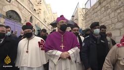 Coronavirus pandemic dampens Christmas celebrations in Bethlehem News Clip