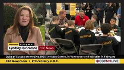 Prince Harry promoting the 10th edition of the Invictus Games News Clip