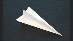 How To Make A Paper Airplane - Part 1 Instructional Video