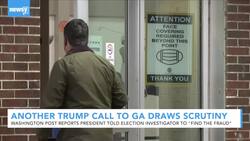 President Trump Reportedly Told Georgia Official To 'Find The Fraud' News Clip